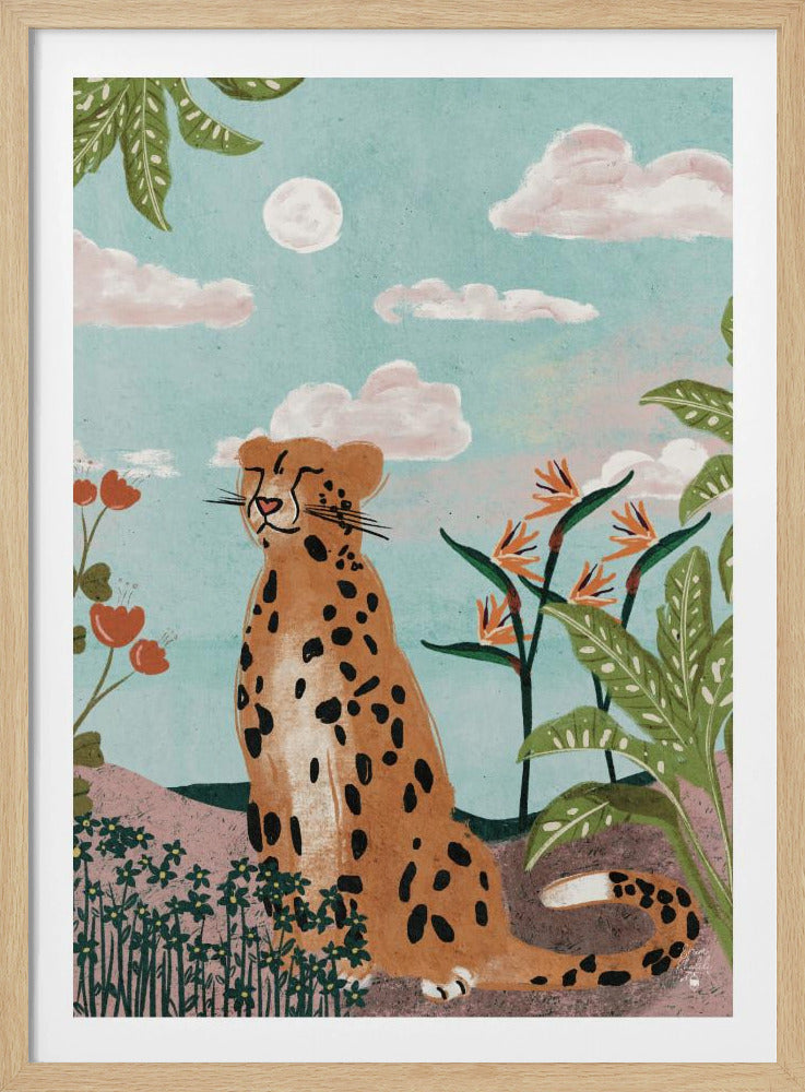Leopard In Jungle  Erum Khalili.png | Poster
