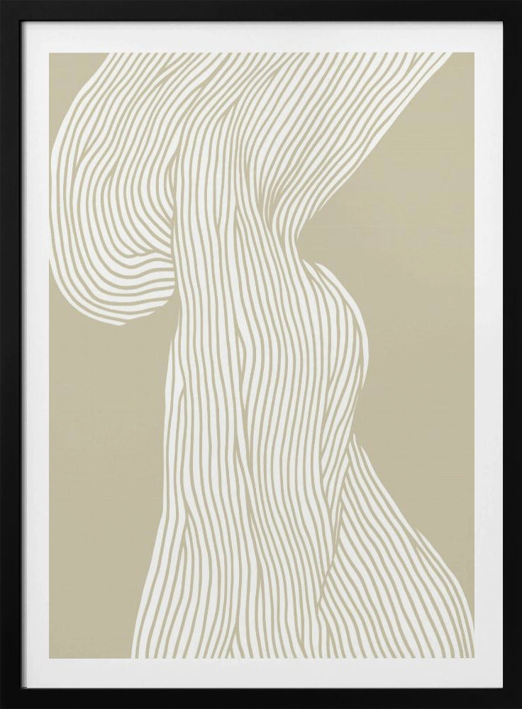 Flowing Lines Canvas | Poster