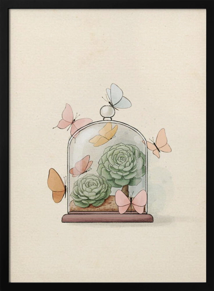 Succulent Fairy Plant | Poster