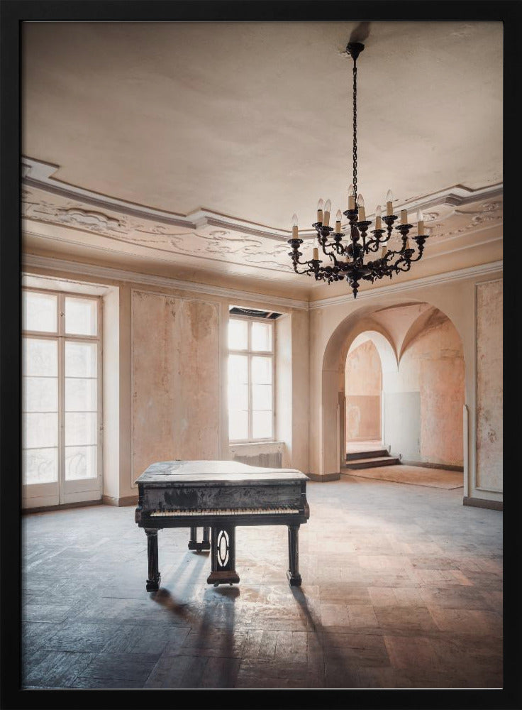 Piano in an Abandoned Castle | Poster