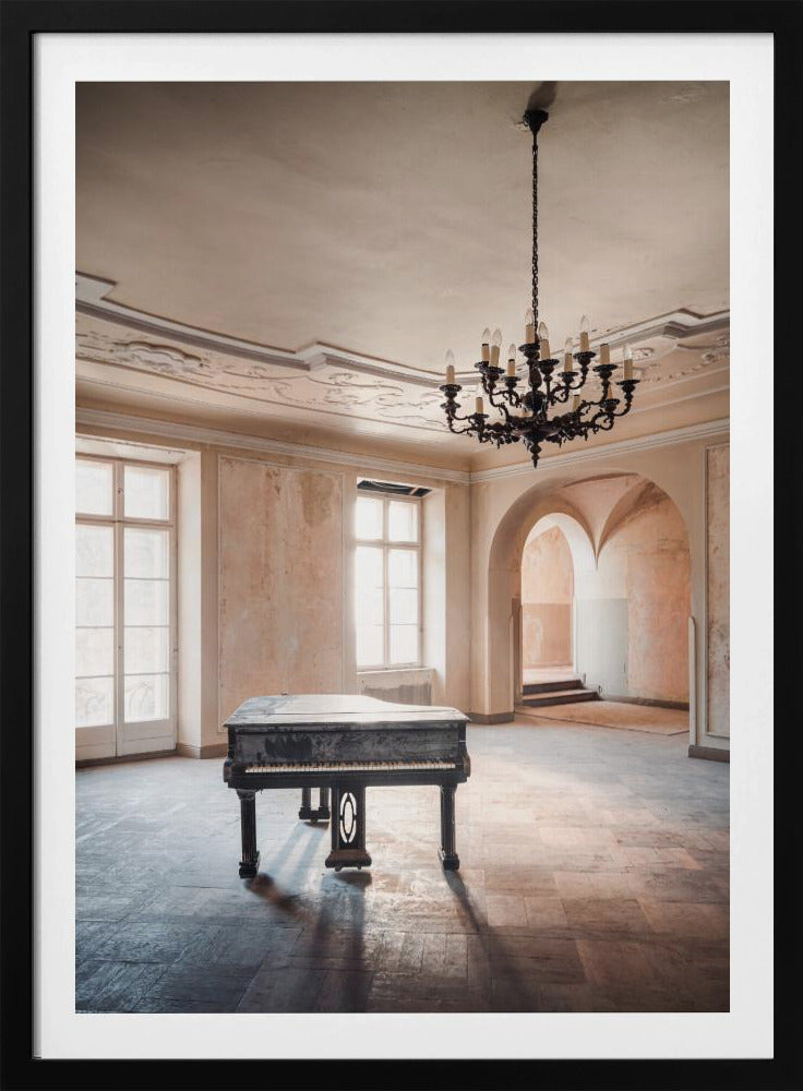 Piano in an Abandoned Castle | Poster