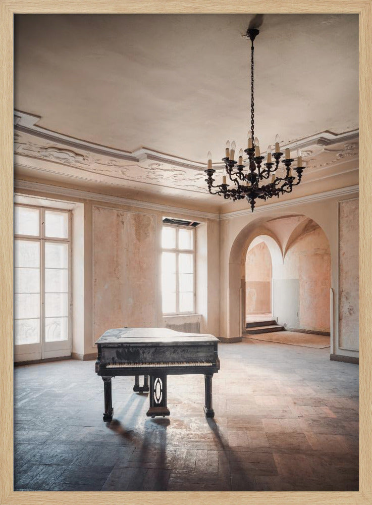 Piano in an Abandoned Castle | Poster
