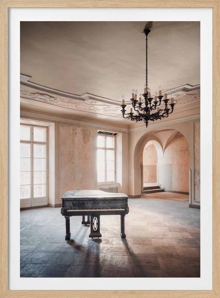 Piano in an Abandoned Castle | Poster