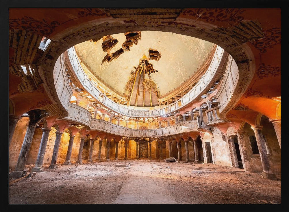 Round Chapel in Decay | Poster