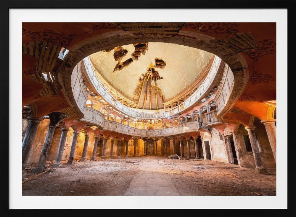 Round Chapel in Decay | Poster