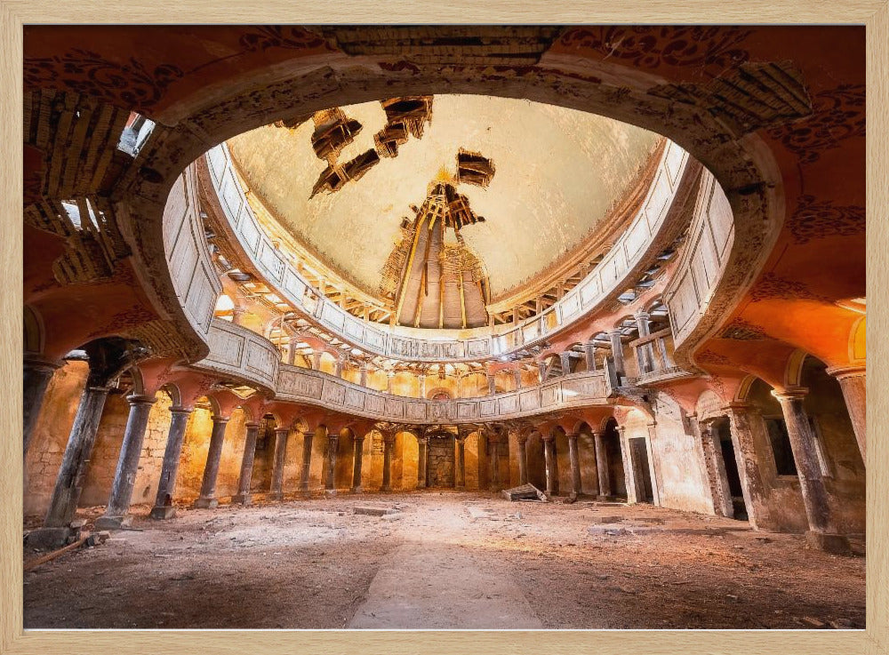 Round Chapel in Decay | Poster