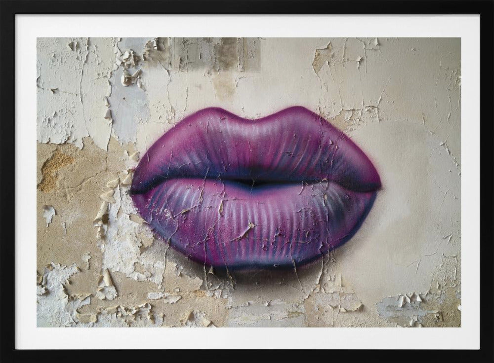 Lips on the Wall | Poster