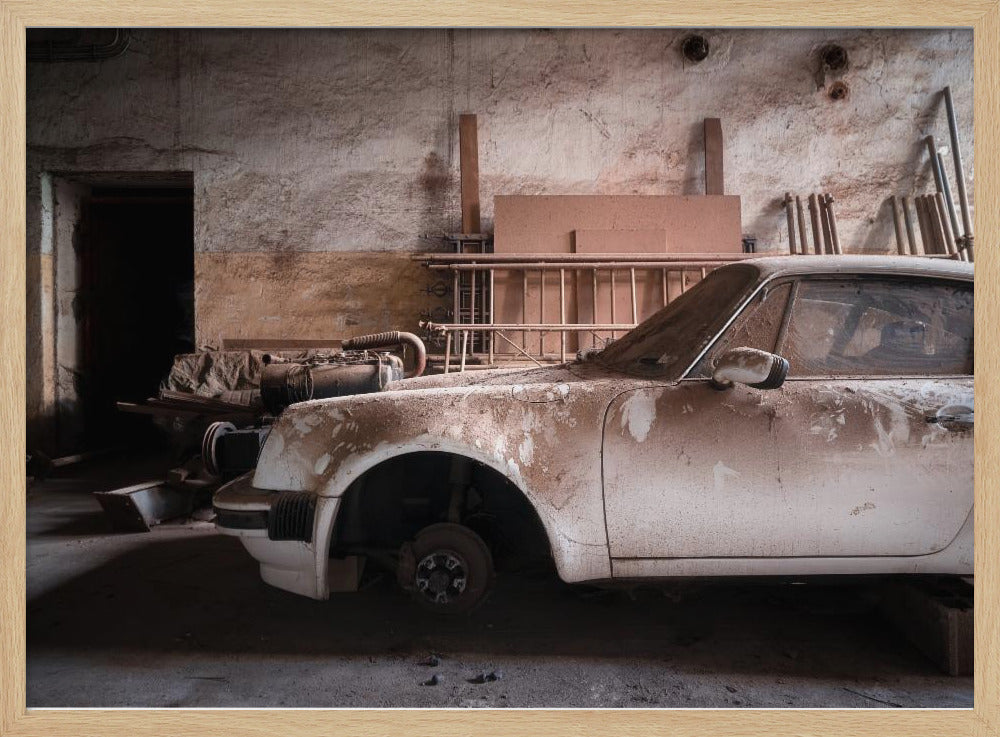 Dusty Porsche | Poster