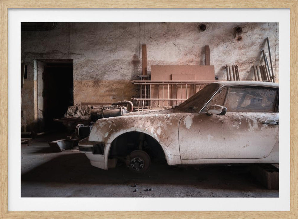 Dusty Porsche | Poster
