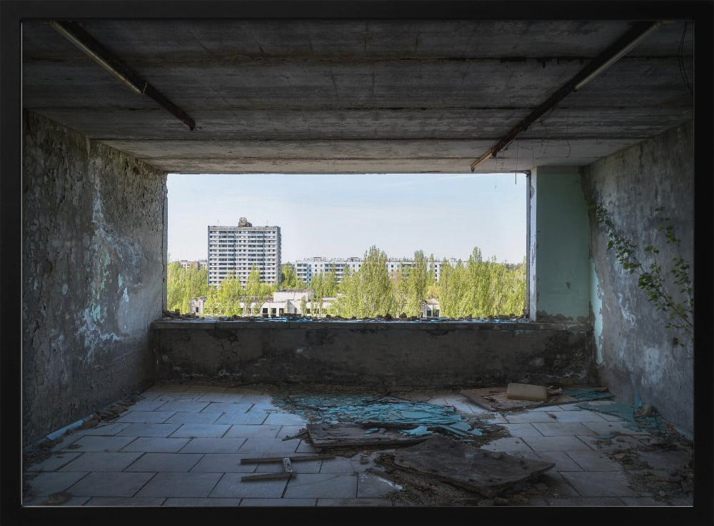 View at Pripyat in Chernobyl | Poster