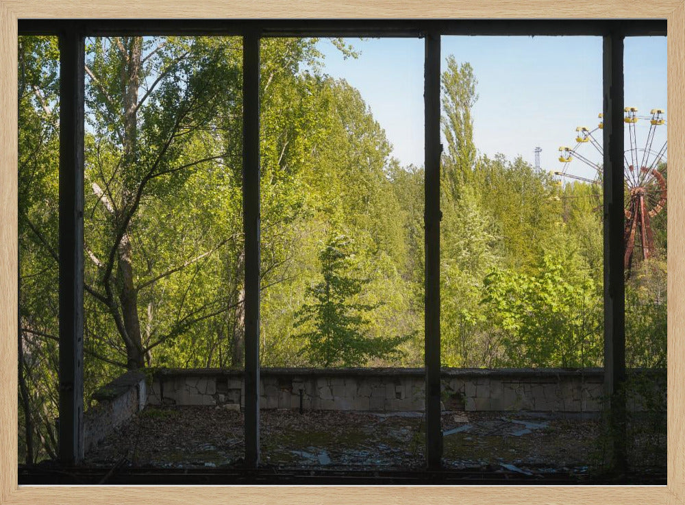 Ferris Wheel in Pripyat Chernobyl | Poster