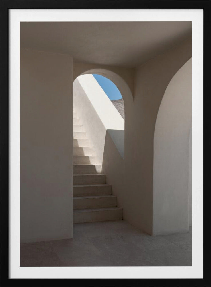 Stairway to Ocean Views | Poster
