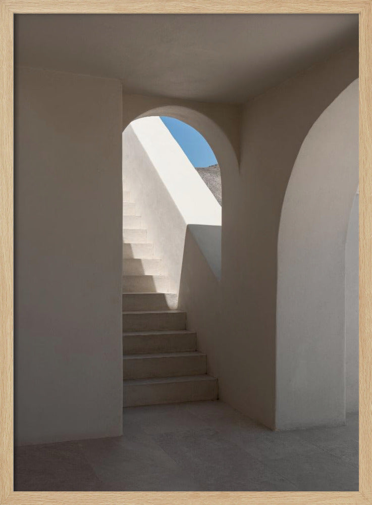 Stairway to Ocean Views | Poster