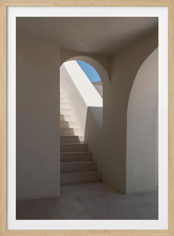Stairway to Ocean Views | Poster