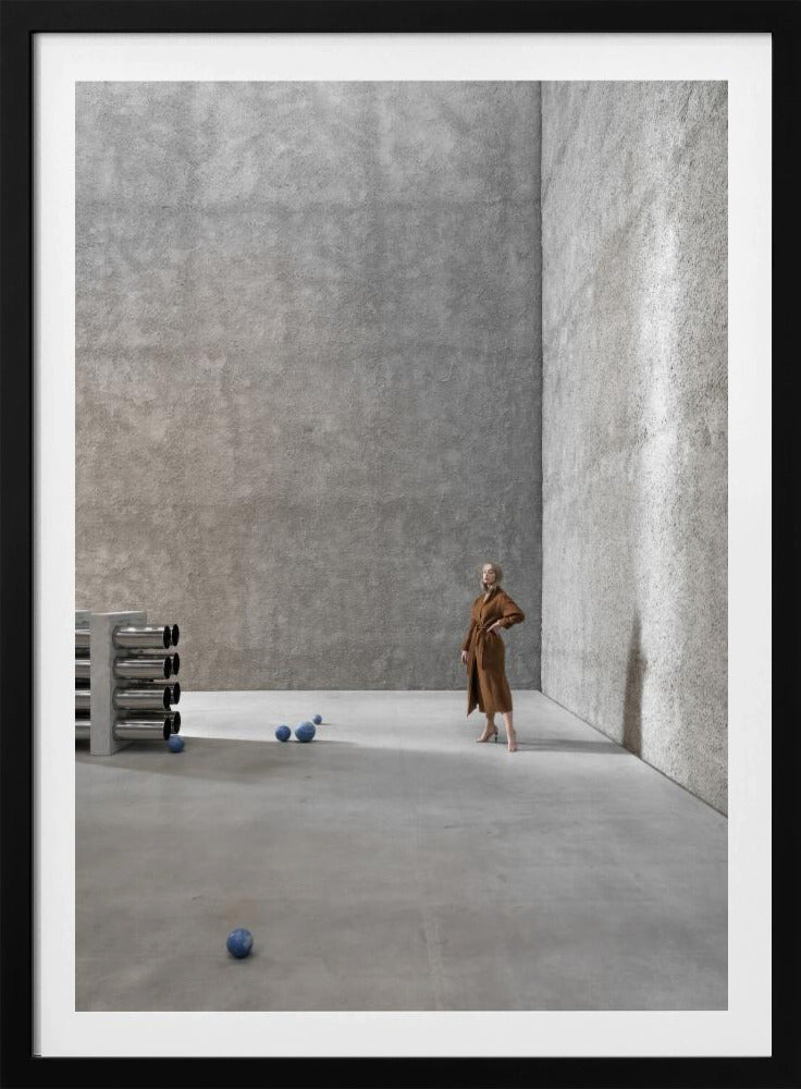 Posing On Concrete | Poster