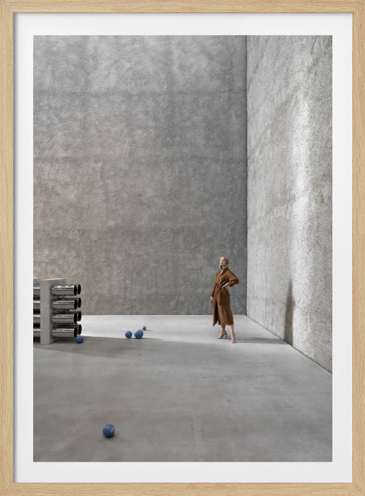 Posing On Concrete | Poster