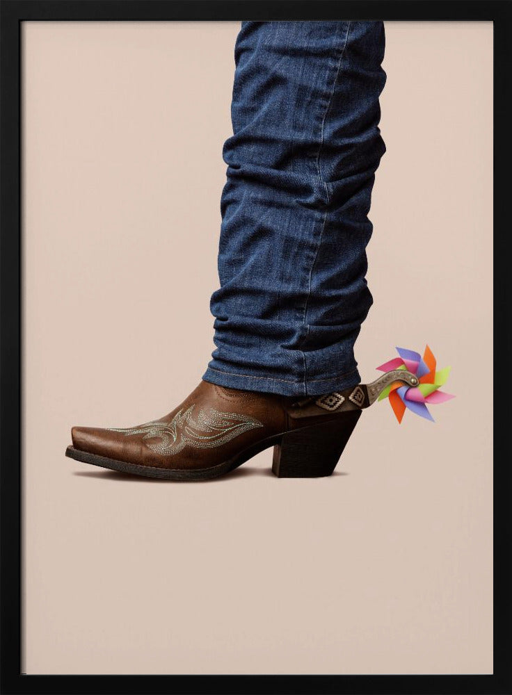 Not Serious Cowboy | Poster