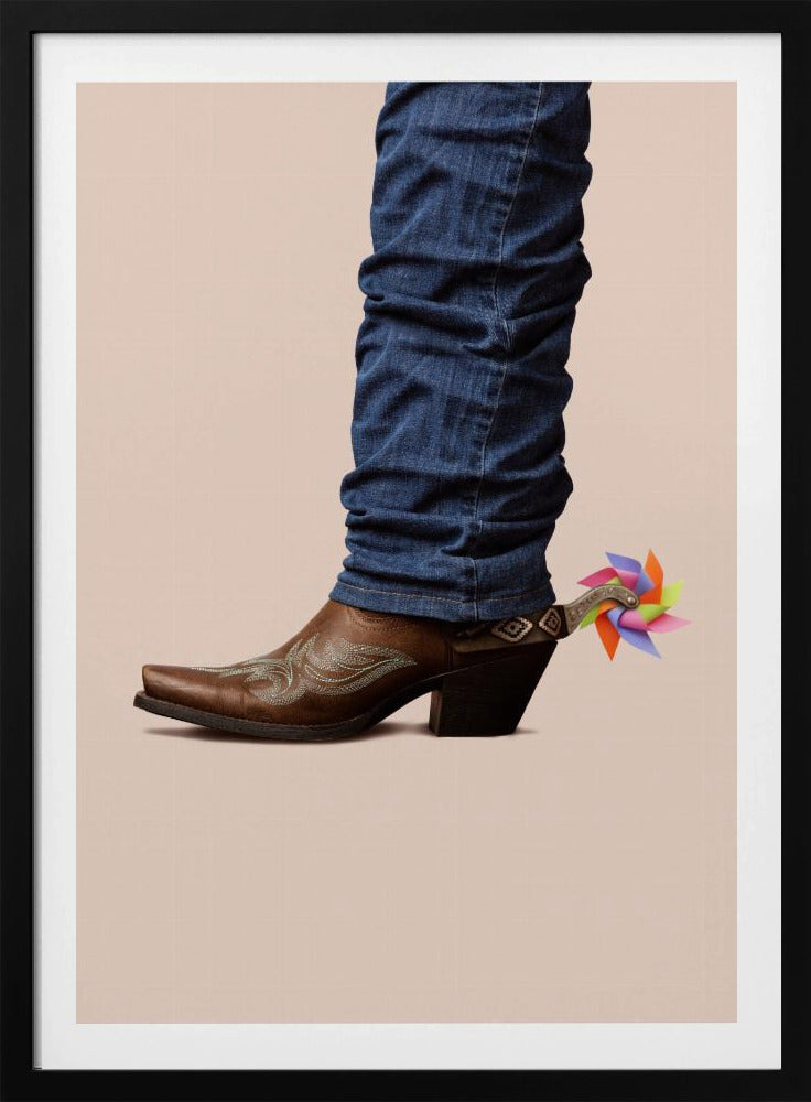 Not Serious Cowboy | Poster