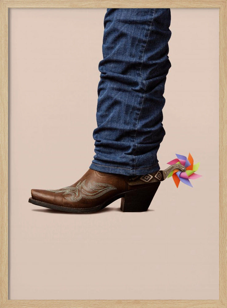Not Serious Cowboy | Poster