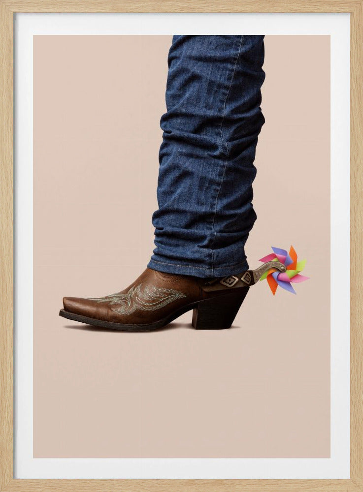 Not Serious Cowboy | Poster