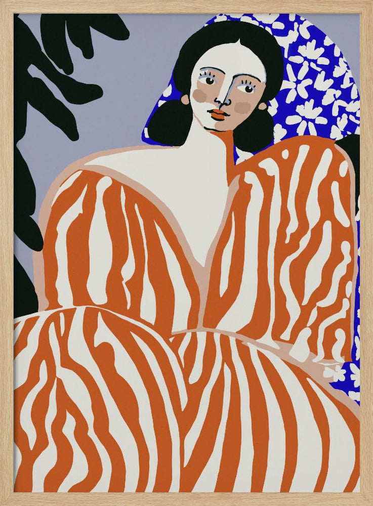 Zebra Elegance | Poster