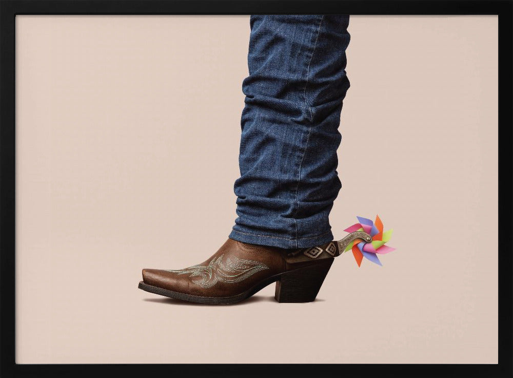 Not Serious Cowboy | Poster