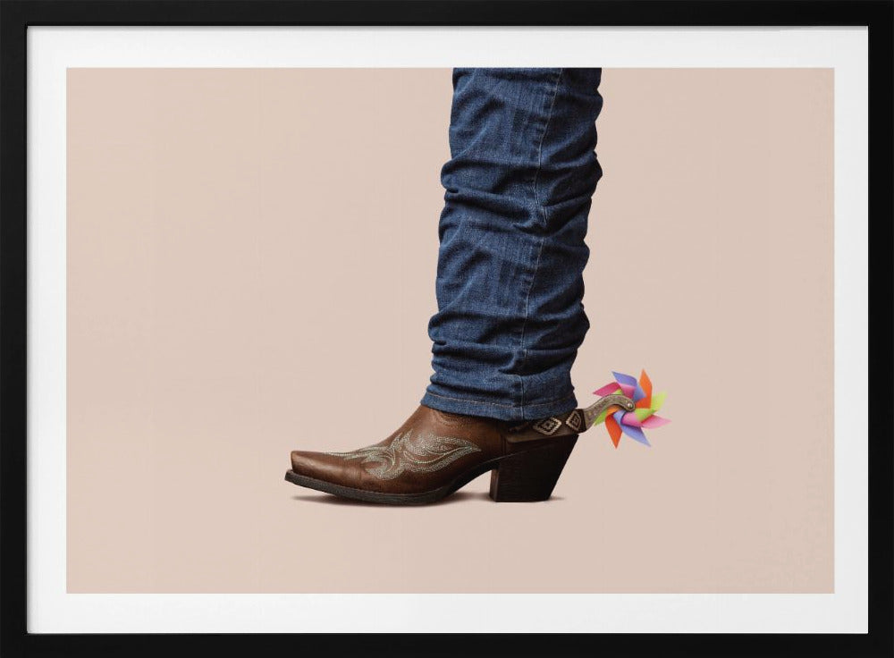 Not Serious Cowboy | Poster