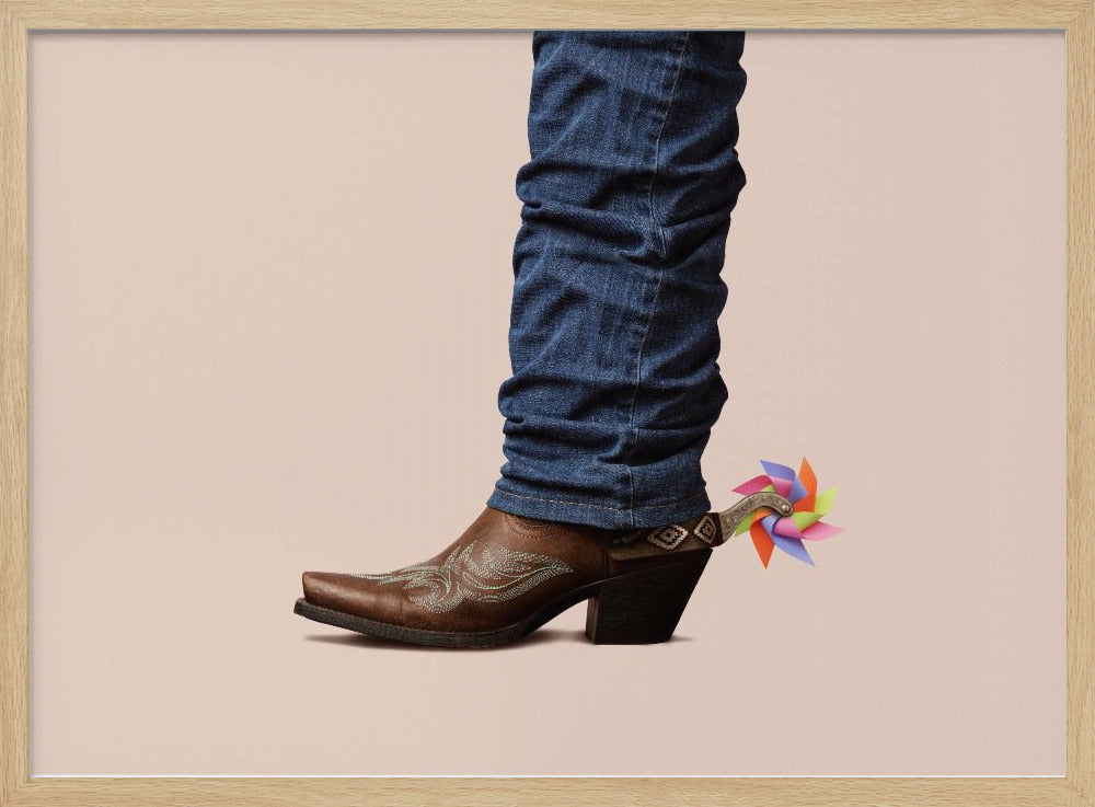 Not Serious Cowboy | Poster