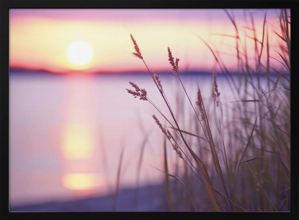 Serene Sunset Glow | Poster