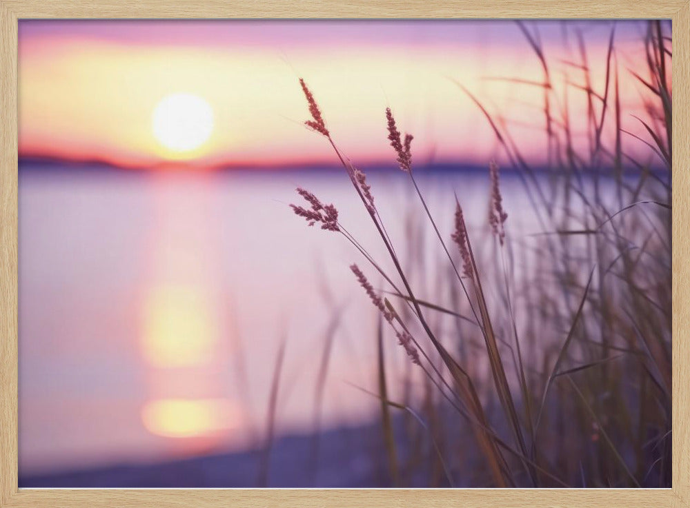 Serene Sunset Glow | Poster