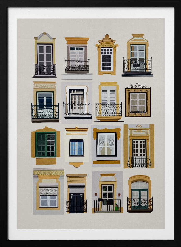 Windows of Lisbon | Poster