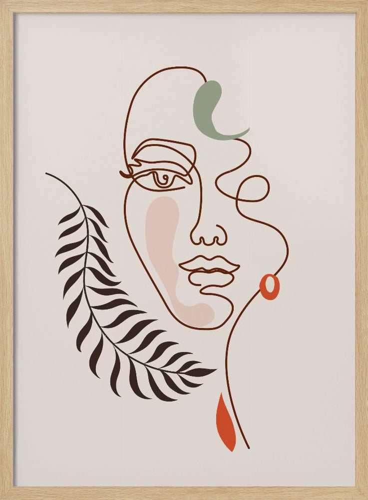 Leafy Elegance | Poster