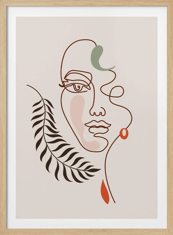 Leafy Elegance | Poster