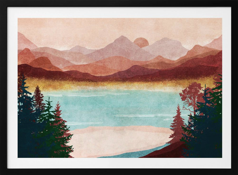 Mountain Dawn Serenity | Poster