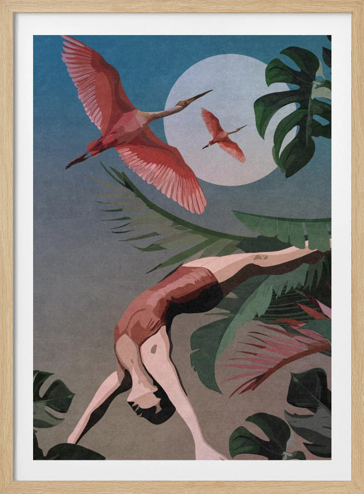 Moonlit Grace | Poster