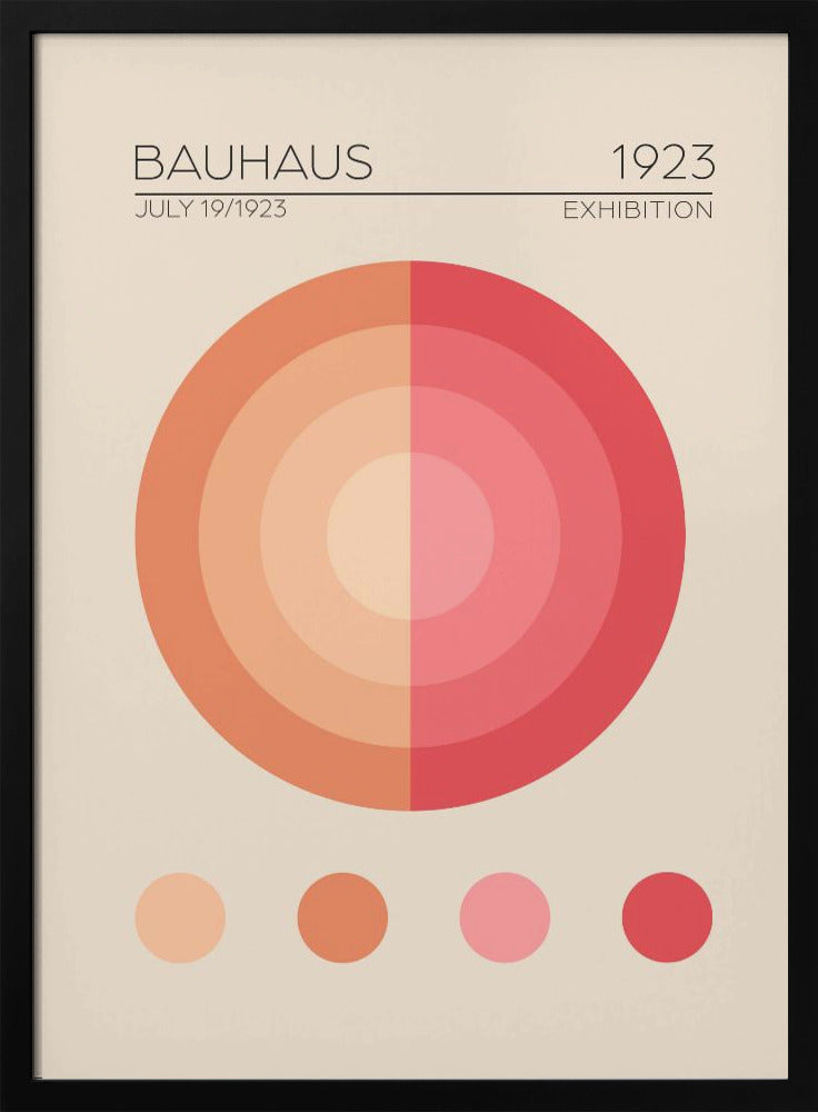 Bauhaus Circles | Poster