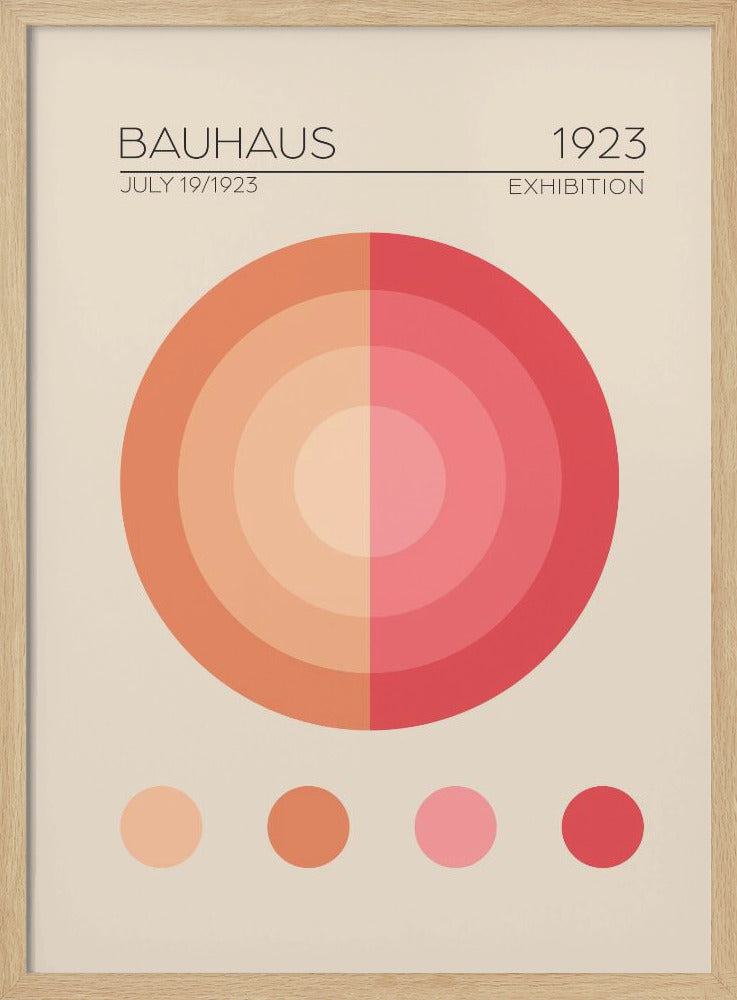 Bauhaus Circles | Poster