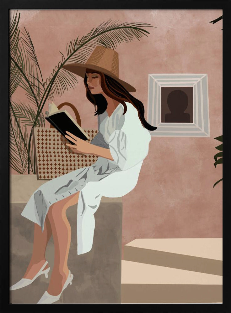 Peaceful Reading Nook | Poster