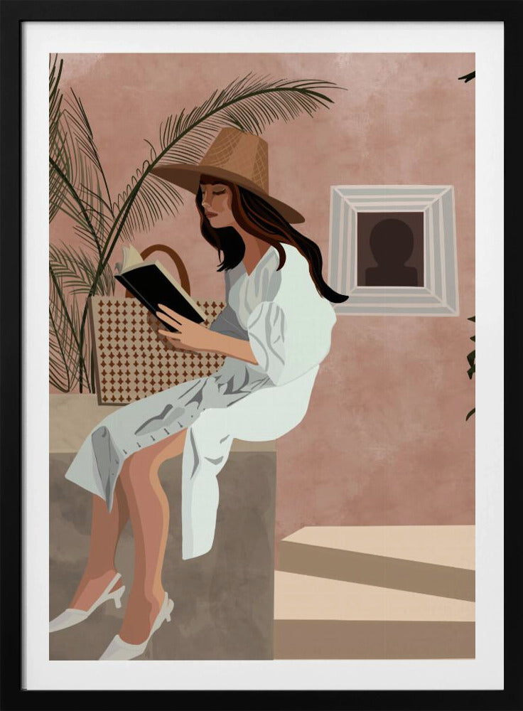 Peaceful Reading Nook | Poster