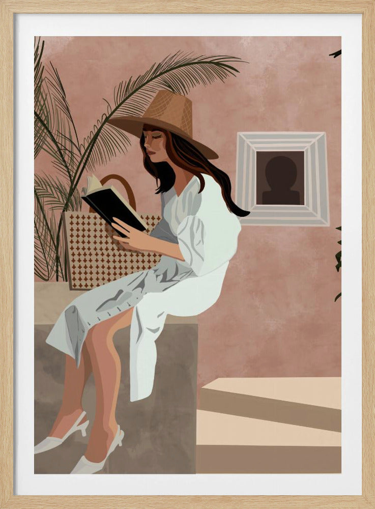 Peaceful Reading Nook | Poster