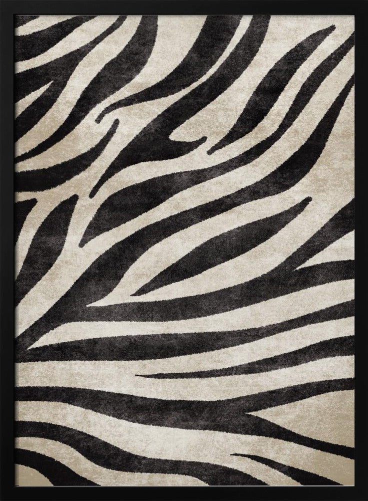 Zebra Stripes Dance | Poster