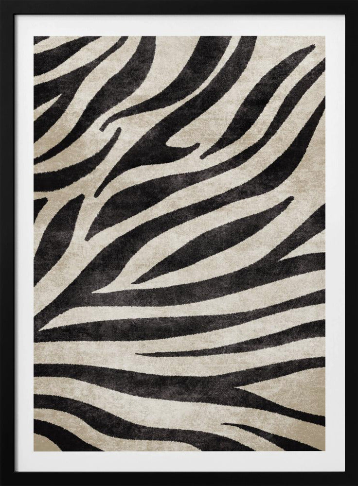 Zebra Stripes Dance | Poster