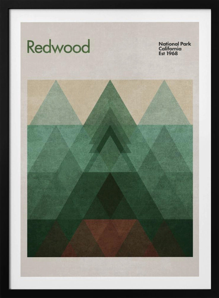 Triangular Redwood | Poster
