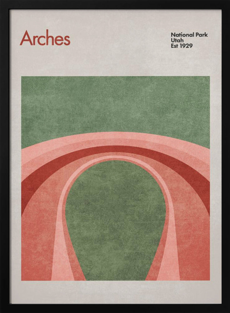 Abstract Arches | Poster