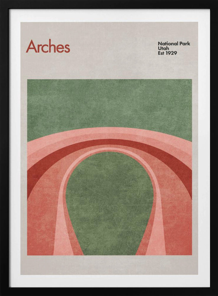 Abstract Arches | Poster