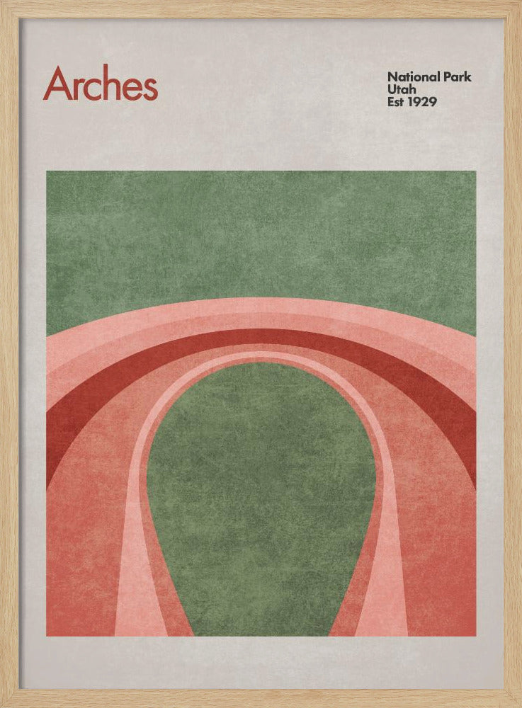 Abstract Arches | Poster
