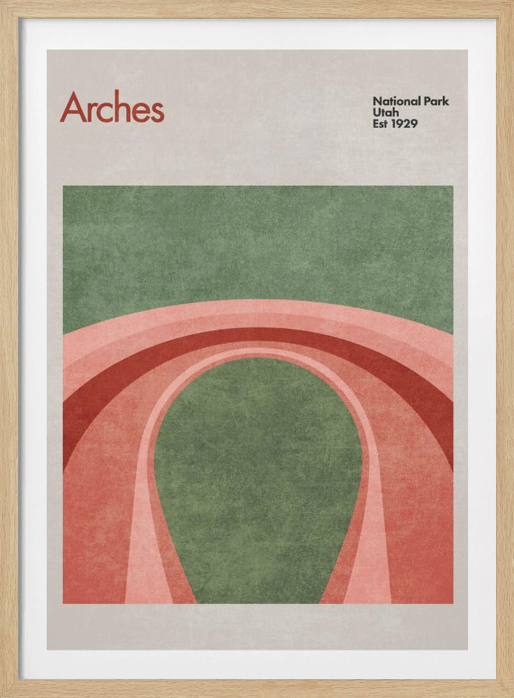 Abstract Arches | Poster