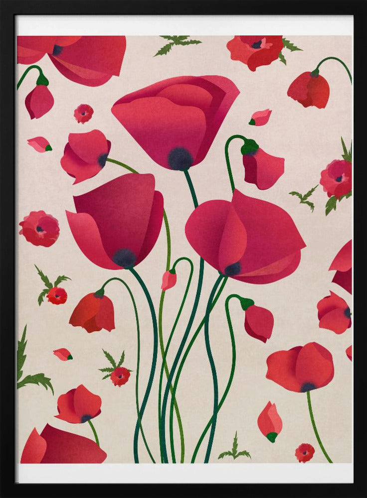Poppy Blossoms | Poster