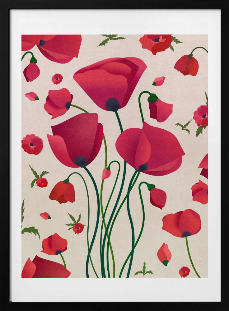 Poppy Blossoms | Poster