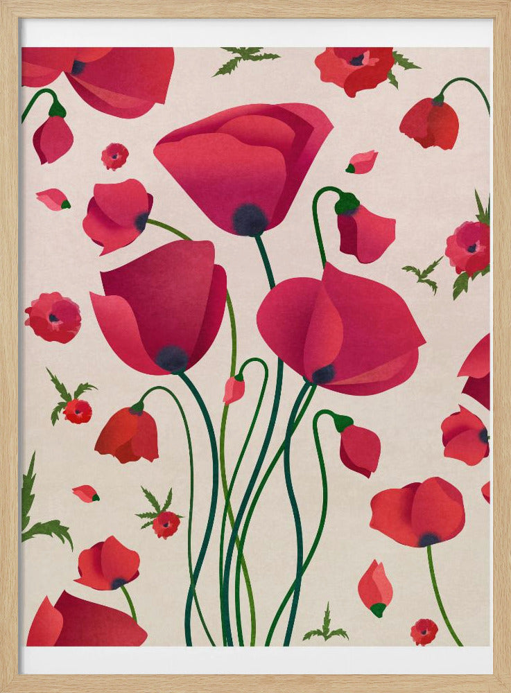 Poppy Blossoms | Poster